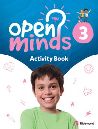 RICHMOND, OPEN MINDS 3 ACTIVITY BOOK PACK - AA.VV
