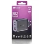 NGS Cargador ultrarrápido 140W 4 puertos 3 USB-C 1 USB-A