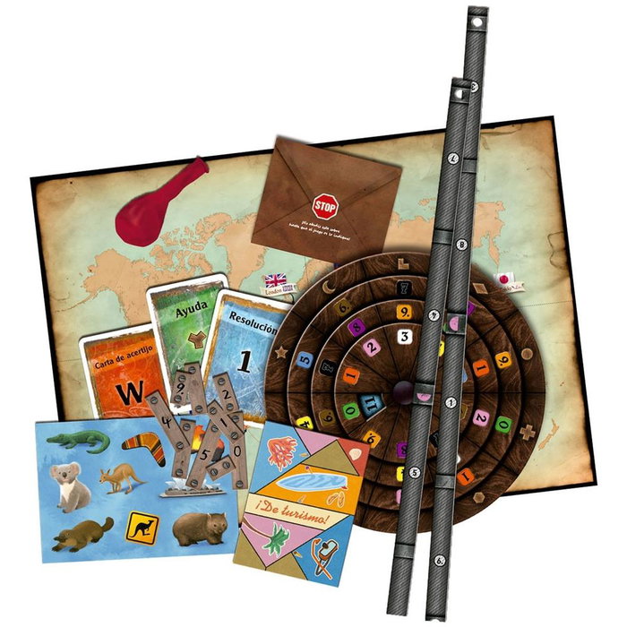 Devir Exit: El Legado del Profesor - Juego de Mesa Escape Room Cooperativo - Español - 1-4 Jugadores, A Partir de 12 Años, Duración 60 Minutos