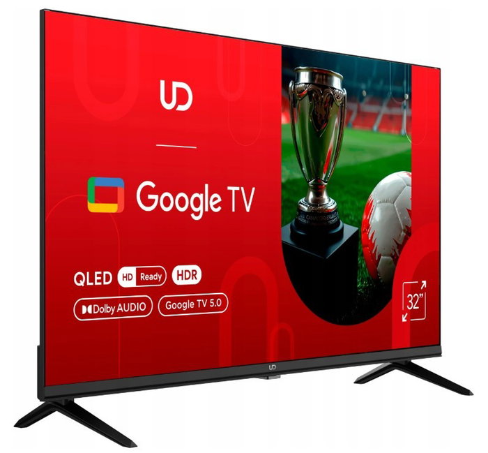 UD 32QHGC5210S Televisor QLED 32 pulgadas (80 cm) Smart TV Resolución 1366 x 768 Negro