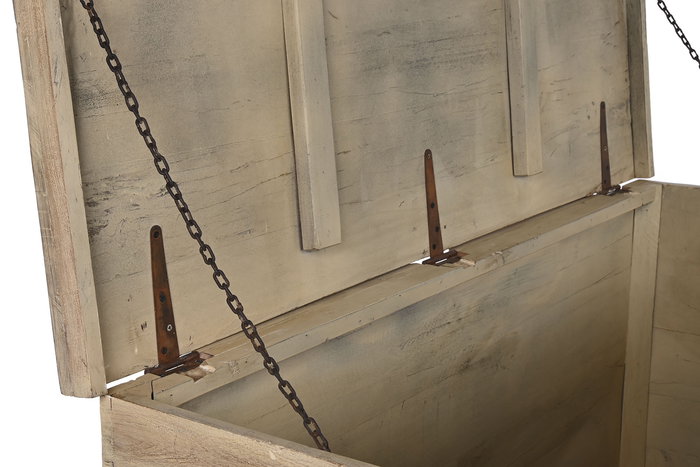 DKD Home Decor Arcon Unique / antique Natural Teca 70 x 76 x 136 cm