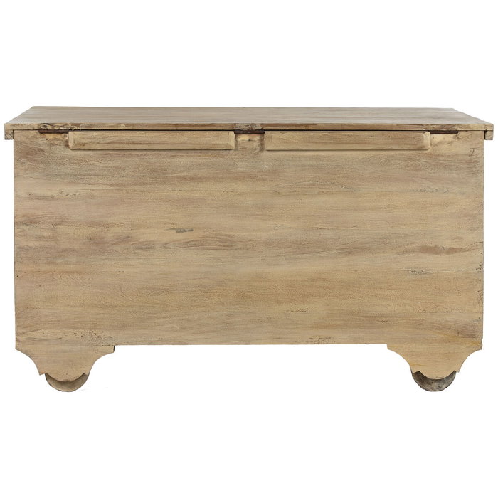 DKD Home Decor Arcon Teca 136x70x76 Pieza Surtida Natural