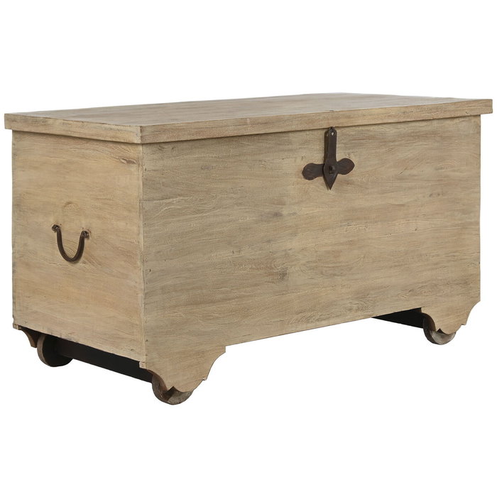 DKD Home Decor Arcon Teca 136x70x76 Pieza Surtida Natural