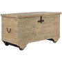 DKD Home Decor Arcon Teca 136x70x76 Pieza Surtida Natural