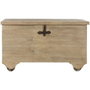 DKD Home Decor Arcon Teca 136x70x76 Pieza Surtida Natural