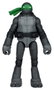 Las Tortugas Ninja Page Punchers Figura Michelangelo (Black White & Green) (Red Platinum Edition) 13 cm
