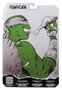 Las Tortugas Ninja Page Punchers Figura Michelangelo (Black White & Green) (Red Platinum Edition) 13 cm