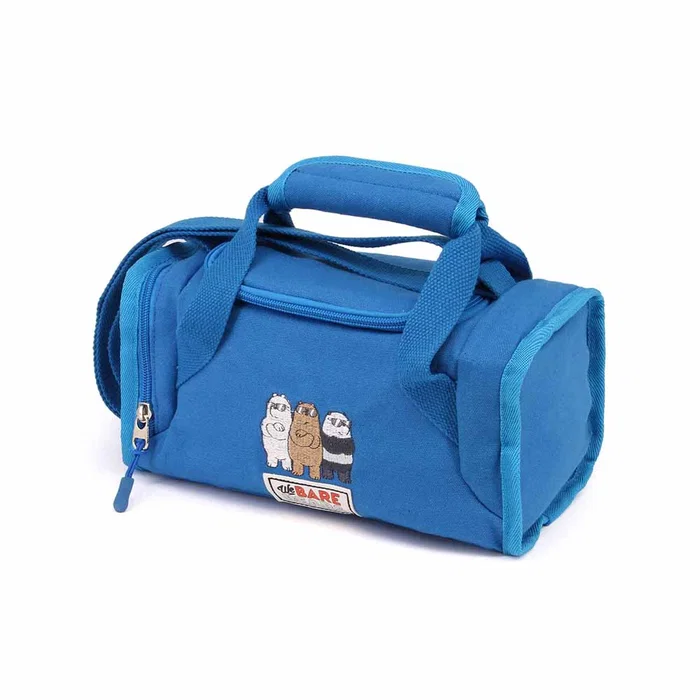 We Bare Bears Somos Osos Bolsa Portamerienda Mailbox Azul Royal 12x25x13cm
