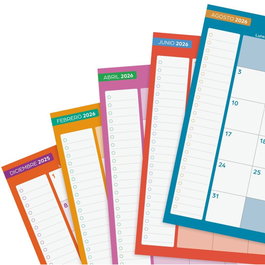 Finocam Agenda Escolar 2025-2026 Curso Cosmo 4º Semana Vista Horizontal Iris+ 155x212 537050326