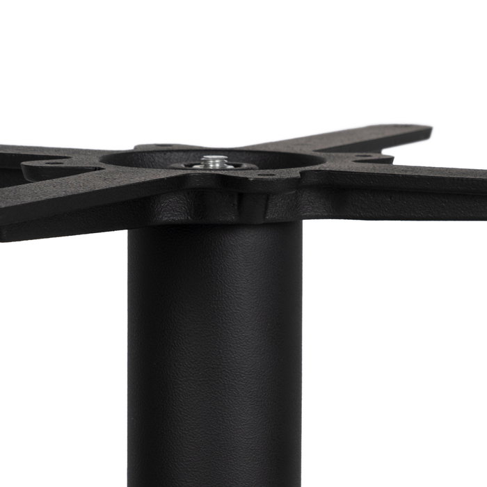 Patas para Mesa Negro Hierro Salón 43 X 43 X 72 cm