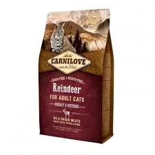 Carnilove Feline Adult Reno Energy Outdoor 2 kg Alimento para Gatos Adultos