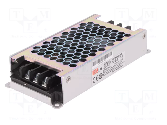 MEAN WELL RSD-60L-12 Convertidor DC/DC 60W 12VDC 5A