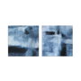 DKD Home Decor Cuadro Lienzo MDF Abstracto Surtido de 2 Unidades 80x80x3 cm