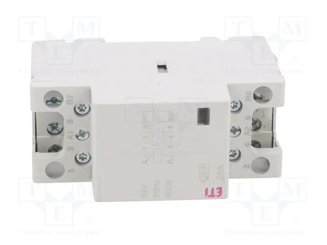 ETI POLAM Contactor de instalación 4-polar 25A 24VAC R