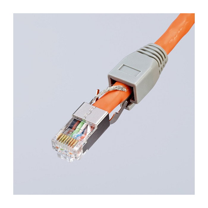 KNIPEX Herramienta para prensar 97 51 13 para Westernstecker RJ-45