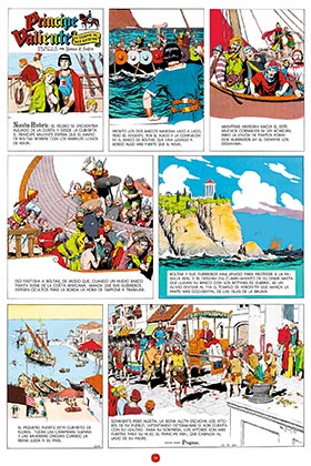 Tebeos Dolmen Editorial S.L. Príncipe Valiente 1959 - 1960