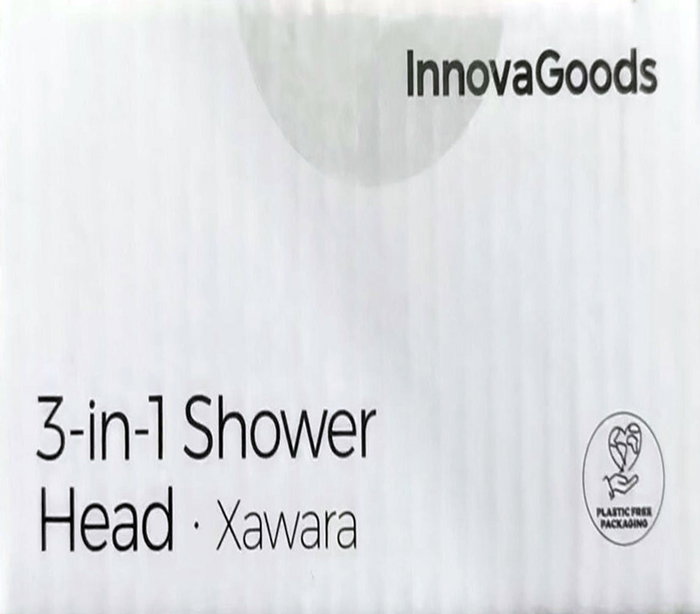 Innovagoods Mango de ducha doble con dispensador 3 en 1 Xawara