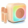 Bigben Interactive Altavoz karaoke iluminado Pesca - 30W - 2 micrófonos inalámbricos USB-C