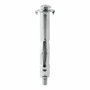 Rapid Taco de expansión metálico ø8 x 46 con tornillo M4 x 55, 10 unidades