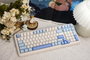 Mchose MC-K99V2-4 Teclado Mecánico Gaming Inalámbrico RGB 99 Teclas, Layout Polaco, USB-C, Negro