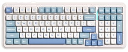 Mchose MC-K99V2-4 Teclado Mecánico Gaming Inalámbrico RGB 99 Teclas, Layout Polaco, USB-C, Negro