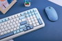 Mchose MC-K99V2-4 Teclado Mecánico Gaming Inalámbrico RGB 99 Teclas, Layout Polaco, USB-C, Negro