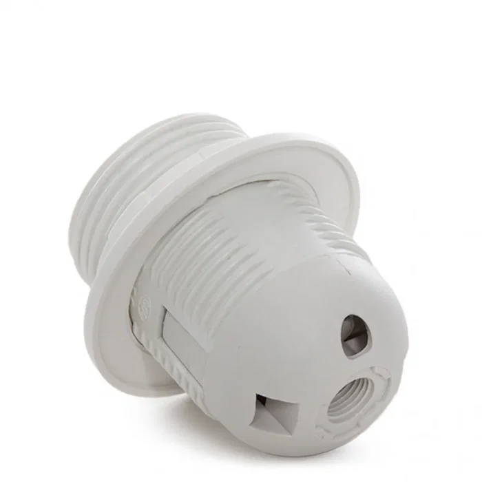 Portalámparas E27 Blanco