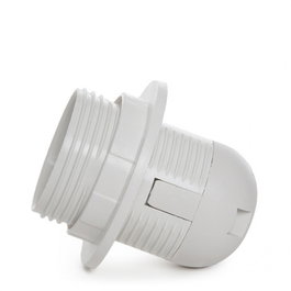Portalámparas E27 Blanco