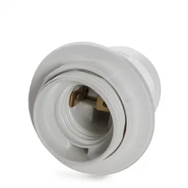 Portalámparas E27 Blanco
