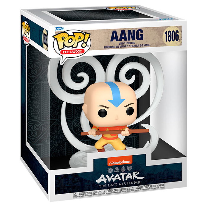 Funko Figura POP Deluxe Avatar The Last Airbender Aang 14,2cm Vinilo Funko Figura POP Deluxe Avatar The Last Airbender Aang 14,2cm Vinilo