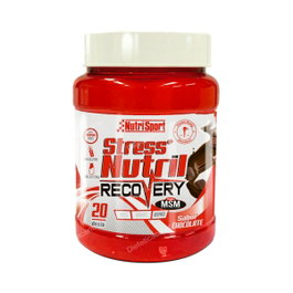 NUTRISPORT Stressnutril Batido Recuperador Todo en Uno Sabor Fresa, 800 Gr