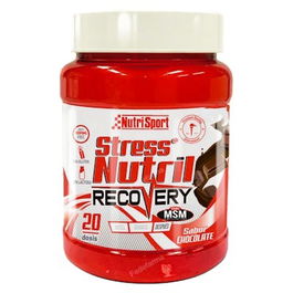 NUTRISPORT Batido Recuperador Fresa 800Gr. para Musculatura después de Esfuerzos Físicos Intensos