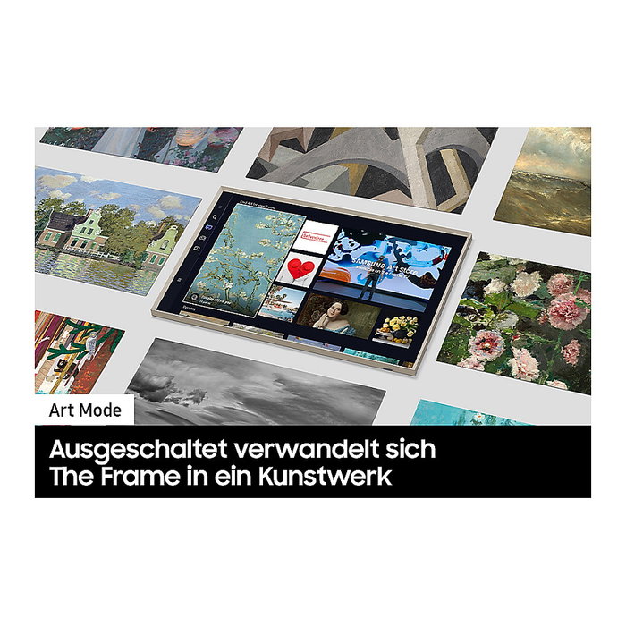 Samsung The Frame GQ32LS03CBUXZG QLED Smart TV de 32" Full HD 1080p HDR10+ Altavoces 20W Bluetooth WLAN Negro Samsung The Frame GQ32LS03CBUXZG QLED Smart TV de 32" Full HD 1080p HDR10+ Altavoces 20W Bluetooth WLAN Negro