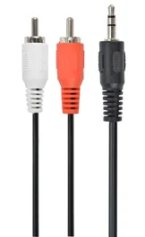 Gembird Cable de Audio 3,5mm a 2xRCA Macho/Macho 1,5m