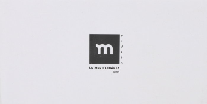 La Mediterranea Aceitera Cuadrada Borosilicato con Tapa de Metal 500 ml (12 Unidades)
