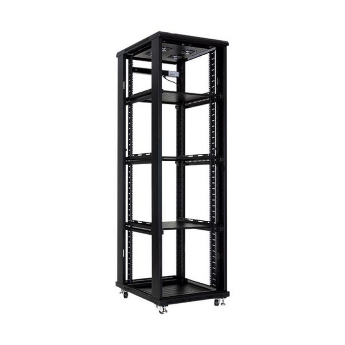MicroConnect Armario Rack 19" 42U 600mm Ancho x 600mm Fondo Negro