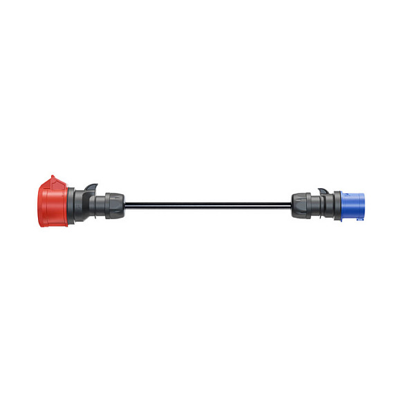 go-eCharger go-e Gemini flex 11 kW CEE rojo a CEE azul