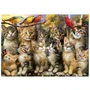 Educa Puzzle Gatitos y Pájaros 500 piezas EDU1747456935666