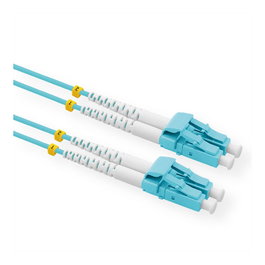 VALUE Cable de fibra óptica OM3 LC/LC 10 m Turquesa