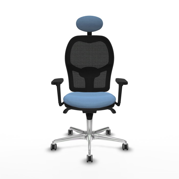 PIQUERAS Y CRESPO Silla de oficina Jorquera Azul cielo y Negro PIQUERAS Y CRESPO Silla de oficina Jorquera Azul cielo y Negro