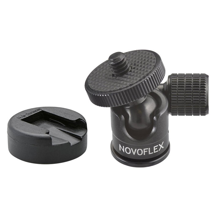 Novoflex Ball Head M-NEIGER II Rótula de bola con zapata de flash Novoflex Ball Head M-NEIGER II Rótula de bola con zapata de flash