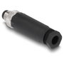 DeLOCK Conector M8 codificado A de 4 pines macho para montaje con conexión por tornillo