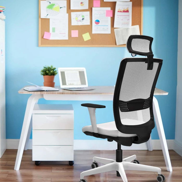 PIQUERAS Y CRESPO Silla de oficina Haches Verde petróleo y Negro