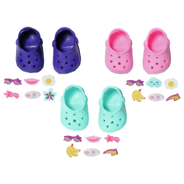 Zapf Creation Zapatos de baño Baby Born para muñecas de 43 cm, surtidos Zapf Creation Zapatos de baño Baby Born para muñecas de 43 cm, surtidos