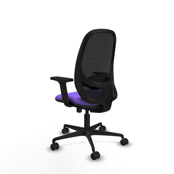 PIQUERAS Y CRESPO Silla de oficina Cilanco con mecanismo Sincro/Traslack, Lila y Negro PIQUERAS Y CRESPO Silla de oficina Cilanco con mecanismo Sincro/Traslack, Lila y Negro