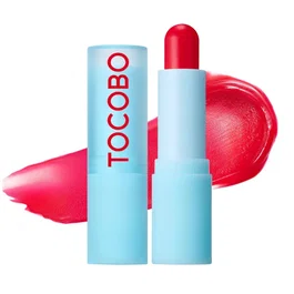 Tocobo Glass Tinted Hydrating & Glow Bálsamo labial 011 Flush Cherry
