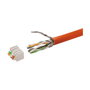 LogiLink Conector de cable Cat.7 Field assembly blindado tipo slim