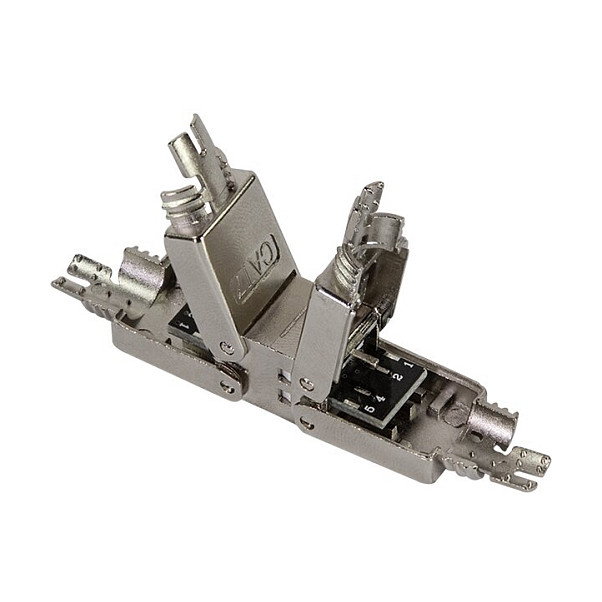 LogiLink Conector de cable Cat.7 Field assembly blindado tipo slim LogiLink Conector de cable Cat.7 Field assembly blindado tipo slim