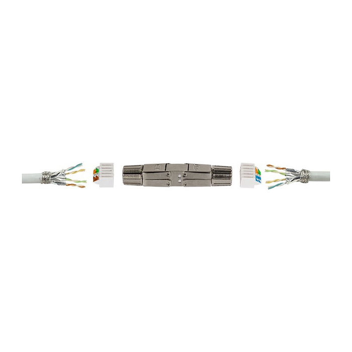 LogiLink Conector de cable Cat.7 Field assembly blindado tipo slim LogiLink Conector de cable Cat.7 Field assembly blindado tipo slim