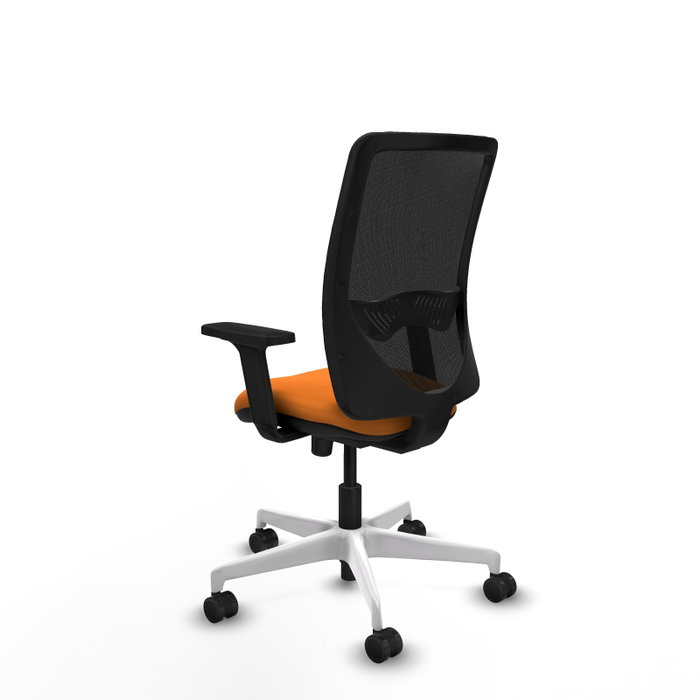 PIQUERAS Y CRESPO Silla de oficina Zulema Naranja y Negro PIQUERAS Y CRESPO Silla de oficina Zulema Naranja y Negro